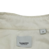 バーバリー BURBERRY ホースフェリープリント長袖シャツ 8023776 ホワイト コットン メンズ 長袖シャツ