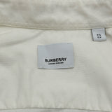 バーバリー BURBERRY ホースフェリープリント長袖シャツ 8023776 ホワイト コットン メンズ 長袖シャツ