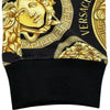 ヴェルサーチ VERSACE メデューサロゴパーカー&パンツセットアップ A88739 ブラック コットン メンズ セットアップ