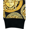 ヴェルサーチ VERSACE メデューサロゴパーカー&パンツセットアップ A88739 ブラック コットン メンズ セットアップ