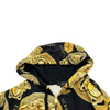 ヴェルサーチ VERSACE メデューサロゴパーカー&パンツセットアップ A88739 ブラック コットン メンズ セットアップ