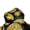 ヴェルサーチ VERSACE メデューサロゴパーカー&パンツセットアップ A88739 ブラック コットン メンズ セットアップ