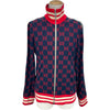 グッチ GUCCI GG総柄トラックジャケット 496919 ネイビー コットン メンズ その他アウター