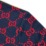 グッチ GUCCI GG総柄トラックジャケット 496919 ネイビー コットン メンズ その他アウター