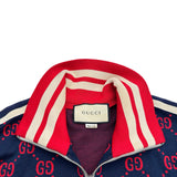 グッチ GUCCI GG総柄トラックジャケット 496919 ネイビー コットン メンズ その他アウター