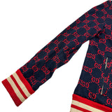 グッチ GUCCI GG総柄トラックジャケット 496919 ネイビー コットン メンズ その他アウター