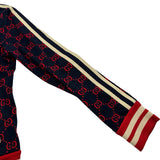 グッチ GUCCI GG総柄トラックジャケット 496919 ネイビー コットン メンズ その他アウター