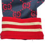 グッチ GUCCI GG総柄トラックパンツ 496920 ネイビー コットン メンズ パンツ