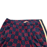 グッチ GUCCI GG総柄トラックパンツ 496920 ネイビー コットン メンズ パンツ