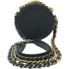 シャネル CHANEL CHANEL 19ラウンドチェーンショルダー AP0945 ブラック シルバー金具/ゴールド金具 ラムスキン レディース ショルダーバッグ