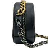 シャネル CHANEL CHANEL 19ラウンドチェーンショルダー AP0945 ブラック シルバー金具/ゴールド金具 ラムスキン レディース ショルダーバッグ