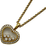 ショパール Chopard ハッピーダイヤモンド5Pネックレス ゴールド 750 ダイヤモンド ジュエリー