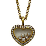 ショパール Chopard ハッピーダイヤモンド5Pネックレス ゴールド 750 ダイヤモンド ジュエリー