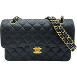 シャネル CHANEL マトラッセ23 A01113 ブラック ゴールド金具 キャビアスキン レディース ショルダーバッグ