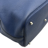 エルメス HERMES ピコタンロックGM C刻印 ブルーブライトン シルバー金具 トリヨンクレマンス レディース ハンドバッグ