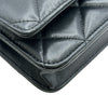 シャネル CHANEL マトラッセチェーンウォレット AP2548 ブラック シルバー金具/ゴールド金具 ラムスキン レディース ショルダーバッグ
