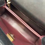 シャネル CHANEL ココハンドルXXS AS2215 ブラック ゴールド金具 キャビアスキン レディース ショルダーバッグ