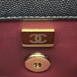 シャネル CHANEL ココハンドルXXS AS2215 ブラック ゴールド金具 キャビアスキン レディース ショルダーバッグ