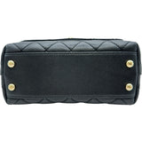 シャネル CHANEL ココハンドルXXS AS2215 ブラック ゴールド金具 キャビアスキン レディース ショルダーバッグ