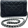 シャネル CHANEL マトラッセチェーンウォレット AP3723 ブラック シルバー金具 ラムスキン レディース ショルダーバッグ