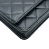 シャネル CHANEL マトラッセチェーンウォレット AP3723 ブラック シルバー金具 ラムスキン レディース ショルダーバッグ