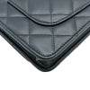 シャネル CHANEL マトラッセチェーンウォレット AP3723 ブラック シルバー金具 ラムスキン レディース ショルダーバッグ