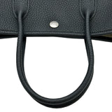 エルメス HERMES ガーデンパーティTPM A刻印 ブラック シルバー金具 ネゴンダ レディース ハンドバッグ