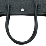 エルメス HERMES ガーデンパーティTPM A刻印 ブラック シルバー金具 ネゴンダ レディース ハンドバッグ