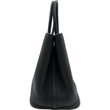 エルメス HERMES ガーデンパーティTPM A刻印 ブラック シルバー金具 ネゴンダ レディース ハンドバッグ
