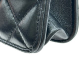 シャネル CHANEL マトラッセフラップフォンホルダー AP3106 ブラック ゴールド金具 ラムスキン レディース ショルダーバッグ