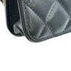 シャネル CHANEL マトラッセフラップフォンホルダー AP3106 ブラック ゴールド金具 ラムスキン レディース ショルダーバッグ