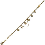 ルイ・ヴィトン LOUIS VUITTON LVサークルブラスレブルーミング ゴールド メタル アクセサリー