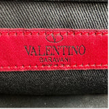 ヴァレンティノ VALENTINO ロックスタッズ2WAYショルダー ブラック ゴールド金具 レザー/スタッズ レディース ショルダーバッグ
