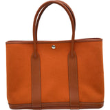 エルメス HERMES ガーデンパーティーPM K刻印　(2025年製) ポティロン シルバー金具 トワル・ネゴンダ レディース ハンドバッグ