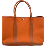 エルメス HERMES ガーデンパーティーPM K刻印　(2025年製) ポティロン シルバー金具 トワル・ネゴンダ レディース ハンドバッグ