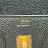 エルメス HERMES バーキン25 G刻印 ブラック ゴールド金具 トゴ レディース ハンドバッグ