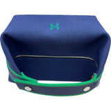 エルメス HERMES ブリッドアブラックGM マリン シルバー金具 トワル レディース ポーチ