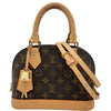 ルイ・ヴィトン LOUIS VUITTON アルマBB M46990 ブラウン モノグラム・キャンバス レディース ハンドバッグ