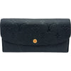 ルイ・ヴィトン LOUIS VUITTON ポルトフォイユ・エミリー M62369 ブラック モノグラム・アンプラント レディース 長財布