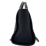 シャネル CHANEL ドーヴィル スモールショッピングバッグ AS3257 ブラック ゴールド金具 コットンファイバー レディース トートバッグ