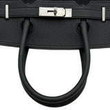 エルメス HERMES バーキン30 G刻印 ブラック シルバー金具 トゴ レディース ハンドバッグ