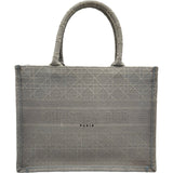クリスチャン・ディオール Christian Dior ブックトート ミディアム M1296ZREY グレー キャンバス レディース トートバッグ