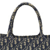 クリスチャン・ディオール Christian Dior ブックトート ラージ M1286ZRW ネイビー オブリークジャガード レディース トートバッグ