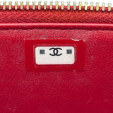 シャネル CHANEL トップハンドルバニティ2WAYバッグ AP3017 レッド ゴールド金具 キャビアスキン レディース ショルダーバッグ