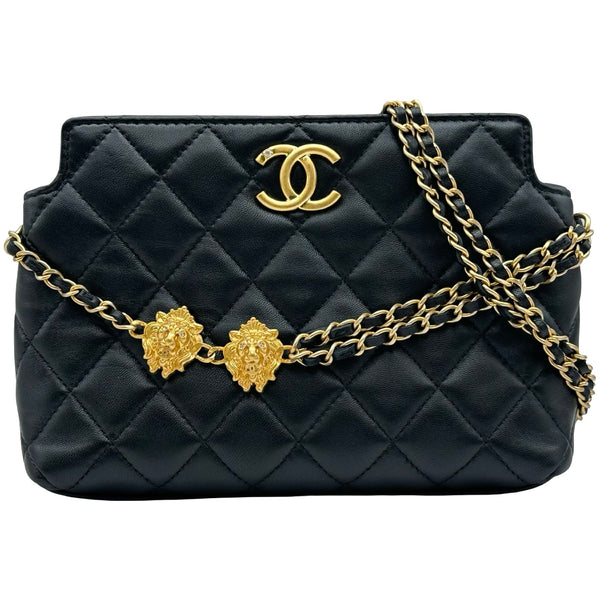 シャネル CHANEL マトラッセ ココマーク ライオンモチーフ チェーン