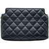 シャネル CHANEL マトラッセ ココマーク ライオンモチーフ チェーンクラッチ AP3429 ブラック ゴールド金具 ラムスキン レディース クラッチバッグ
