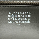 メゾン マルジェラ Maison Margiela 4ステッチ ジップアラウンドウォレット S56I0110 グレー シルバー金具 レザー ユニセックス 長財布