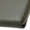メゾン マルジェラ Maison Margiela 4ステッチ ジップアラウンドウォレット S56I0110 グレー シルバー金具 レザー ユニセックス 長財布