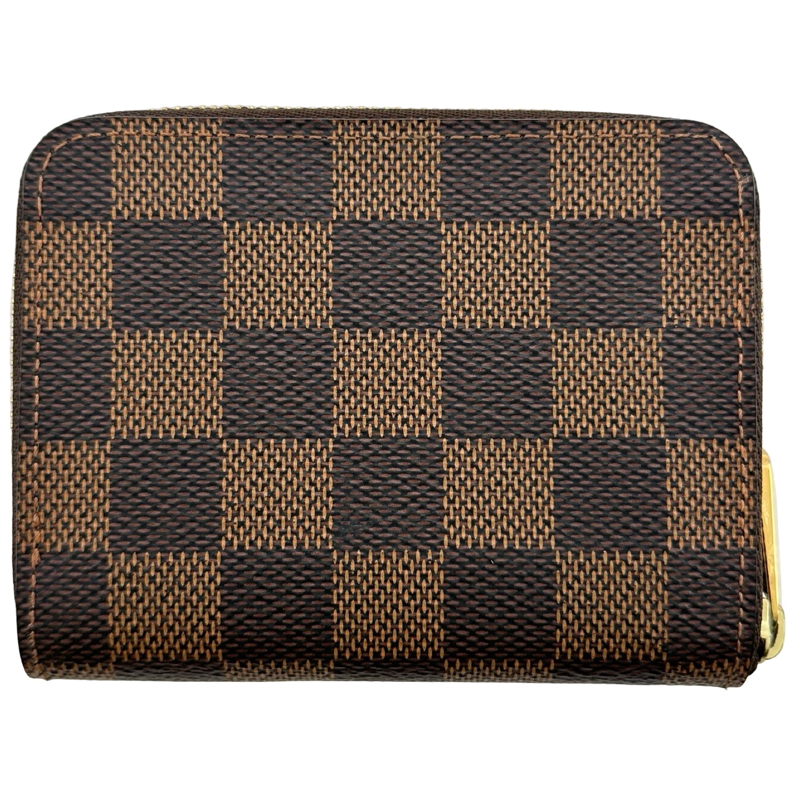 【極美品】ルイヴィトン ダミエ ジッピー パース ケース ブラウン ルイ・ヴィトン LOUIS VUITTON ジッピーコインパース N63070 ブラウン