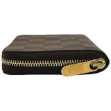 ルイ・ヴィトン LOUIS VUITTON ジッピーコインパース N63070 ブラウン ダミエ・キャンバス ユニセックス コインケース